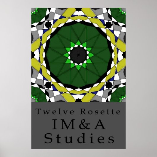 Twelve Rosette Poster (Voorkant)