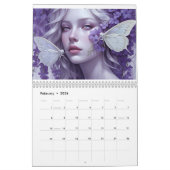 Twelve Shades of Her – Watercolor Calendar 2026 Kalender (Feb 2026)