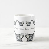 Twelve Silver Tabbies Koffiemok (Center)