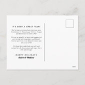 Twelve Square Photo Collage Happy Holiday Postcard Feestdagenkaart (Achterkant)