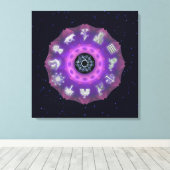 Twelve Tribes Canvas Afdruk (Insitu (Houten vloer))