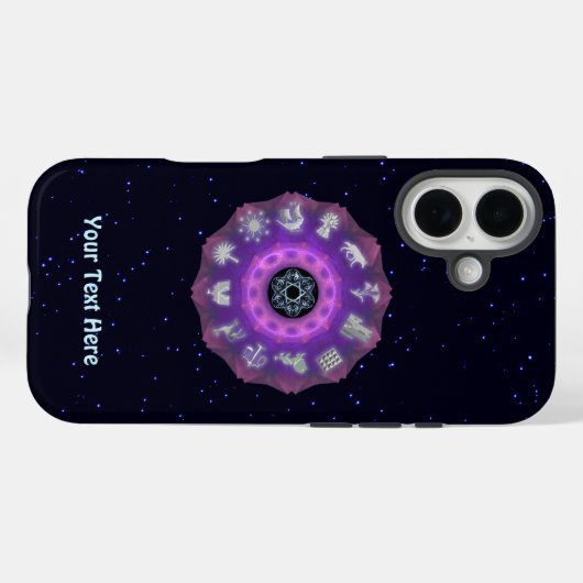 Twelve Tribes Case-Mate iPhone Case (Achterkant (horizontaal))