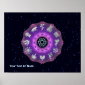 Twelve Tribes Fractal Poster (Voorkant)