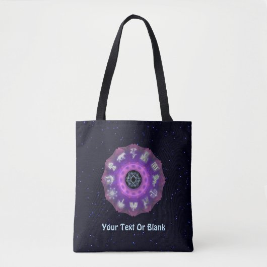 Twelve Tribes Fractal Tote Bag (Voorkant)
