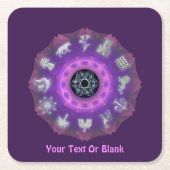 Twelve Tribes Kartonnen Onderzetters (Voorkant)