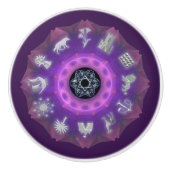 Twelve Tribes Keramische Knop (Voorkant)