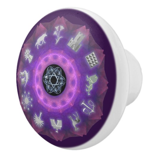 Twelve Tribes Keramische Knop (Rechts)