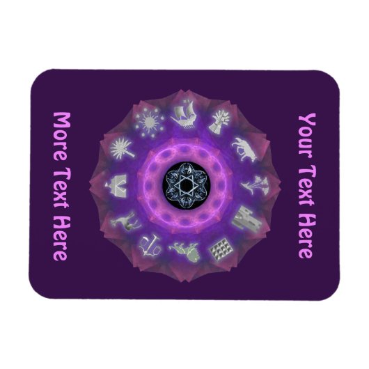 Twelve Tribes Magneet (Horizontaal)