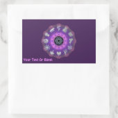 Twelve Tribes Rechthoekige Sticker (Tas)