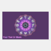 Twelve Tribes Rechthoekige Sticker (Voorkant)