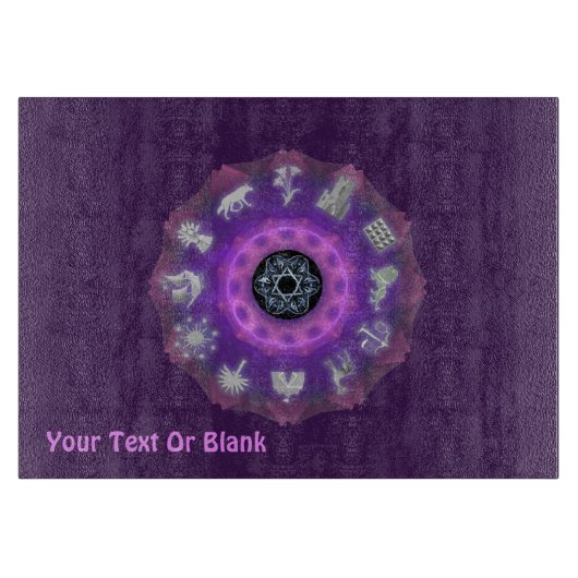 Twelve Tribes Snijplank (Voorkant)