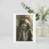 Twenties portret briefkaart (Staand voorkant)