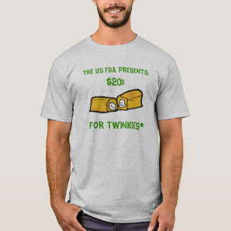 "Twenties voor Twinkies"-programma T-shirt