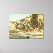 Twentieth Maine door H. Charles McBarron Print (Voorkant)