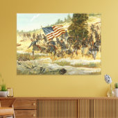 Twentieth Maine door H. Charles McBarron Print (Insitu (Woonkamer))