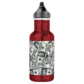 Twentigdollarbiljet Geldpatroon Waterfles (Rechts)