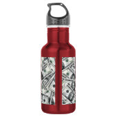 Twentigdollarbiljet Geldpatroon Waterfles (Achterkant)
