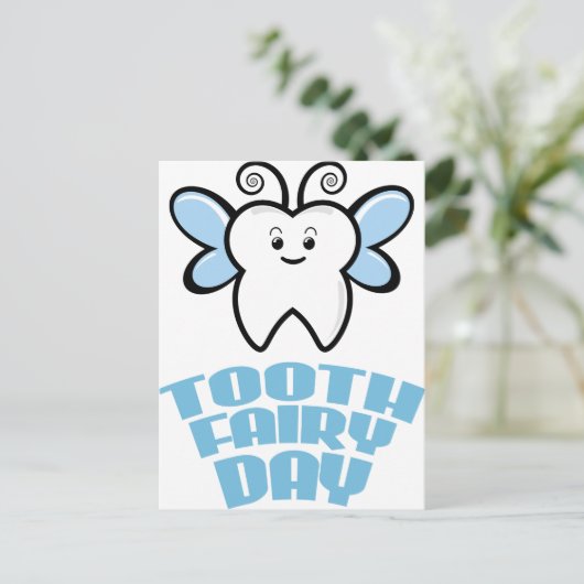 Twenty-eigh Februari - de Dag van de Fee van de Briefkaart (Staand voorkant)