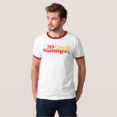Twenty Good Summers: Ringer T-shirt (Voorkant volledig)