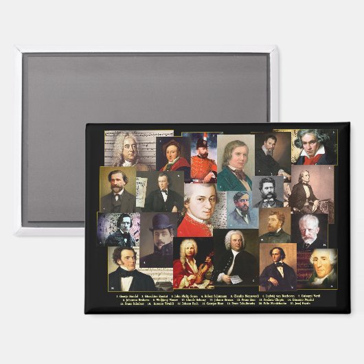 Twenty-One Masters Magneet (Voorkant / Achterkant)