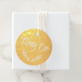 Twenty One vrouwen verjaardag glamoureus elegant Bedankjes Labels (Met doos)