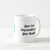 Twentyeeith Year with Personalization Koffiemok (Voorkant rechts)