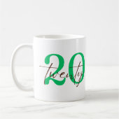 Twentyeeith Year with Personalization Koffiemok (Links)