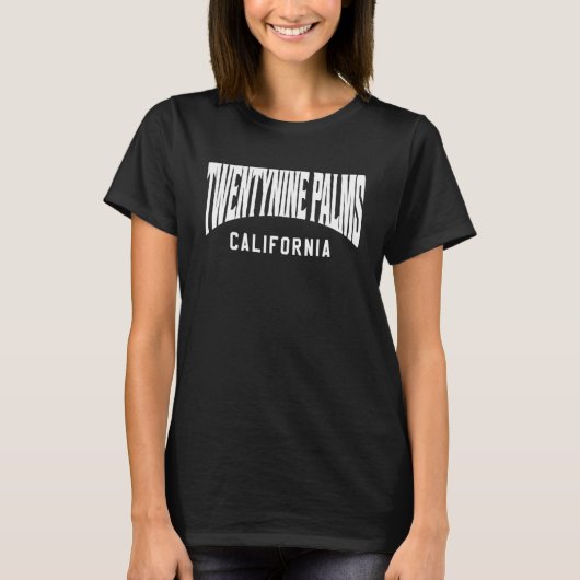 Twentynine Palms Ca California T-shirt (Voorkant)