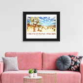 Twentynine Palms Californië Canvas Afdruk (Insitu (Woonkamer))