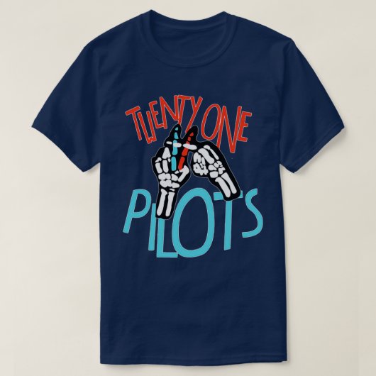 twentyone pilots 3 t-shirt (Design voorkant)
