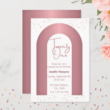 TwentyOne Roos Gouden Boog minimalistisch 21e Verj