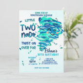 tweonado Uitnodiging (Staand voorkant)