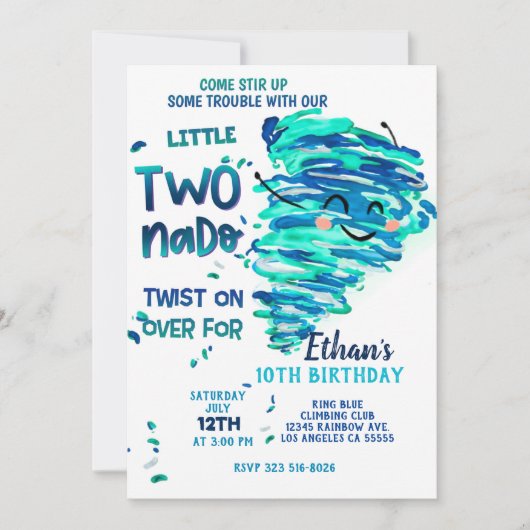 tweonado Uitnodiging (Voorkant)