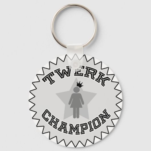Twerk Champion Sleutelhanger (Voorkant)