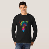 Twerk here Twerk Dance T-shirt (Voorkant volledig)