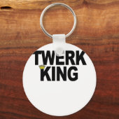Twerk het! TWERK KING T-Shirts.png Sleutelhanger (Voorkant)
