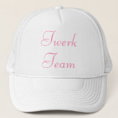 Twerk Team Trucker Pet (Voorkant)