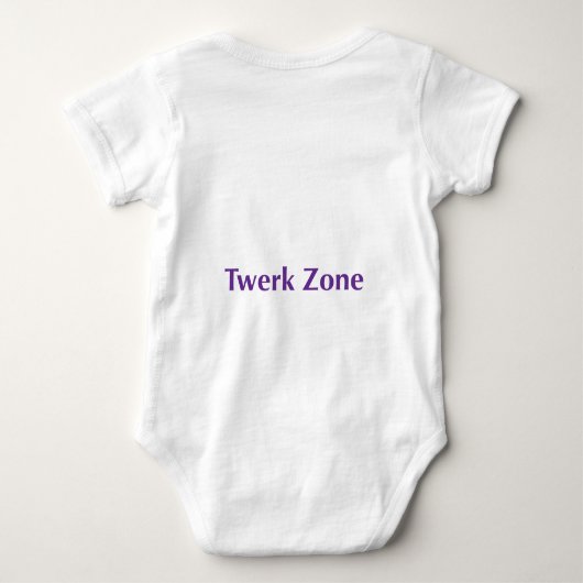 Twerk Zone Romper (Achterkant)