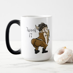 Twerken Viking Morphing-Mok Magische Mok