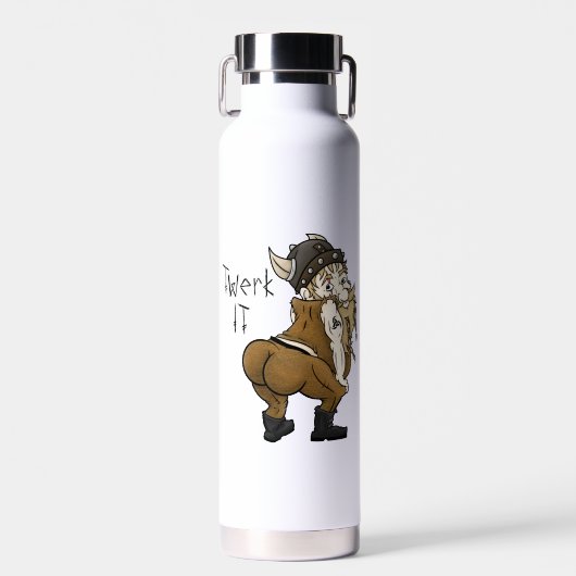 Twerken Viking Thor Copper Insulated Bottle Waterfles (Voorkant)
