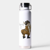Twerken Viking Thor Copper Insulated Bottle Waterfles (Achterkant)