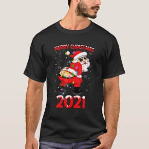 Twerkende Afrikaanse Kerstman T-shirt