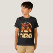 Twerkey Squad Twerking Funny Dancing Turkije Bedan T-shirt (Voorkant volledig)