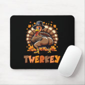 Twerkey Turkije Pelgrim Pet Dancing Thanksgiving A Muismat (Met muis)