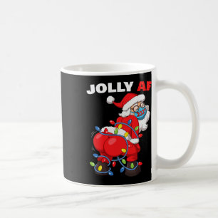 Twerking Kerstman in masker Gatland vrolijke Af Ch Koffiemok