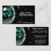 Twezijdige visitekaartjes voor fotograaf (Voorkant / Achterkant)