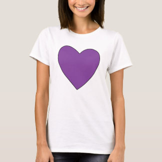 TWF Paarse hart T-shirt