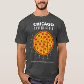 twHistory Regional Pizza Chicago Tavern Style T-shirt (Voorkant)
