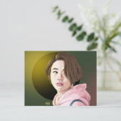 TWICE Chaeyoung Briefkaart Tiger versie (Staand voorkant)