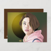 TWICE Chaeyoung Briefkaart Tiger versie (Voorkant / Achterkant)